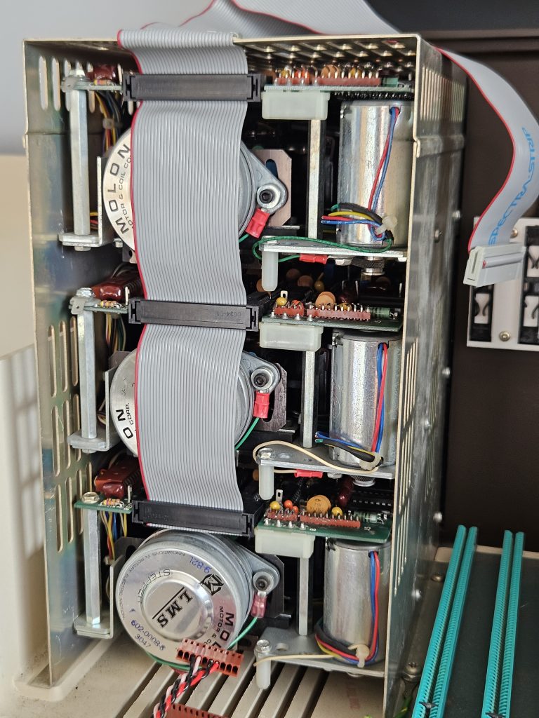 Rear of drives
